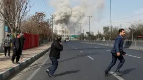 قصف مواقع في طهران