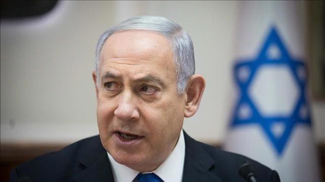 נתניהו בישיבת הקבינט, יוני 2019