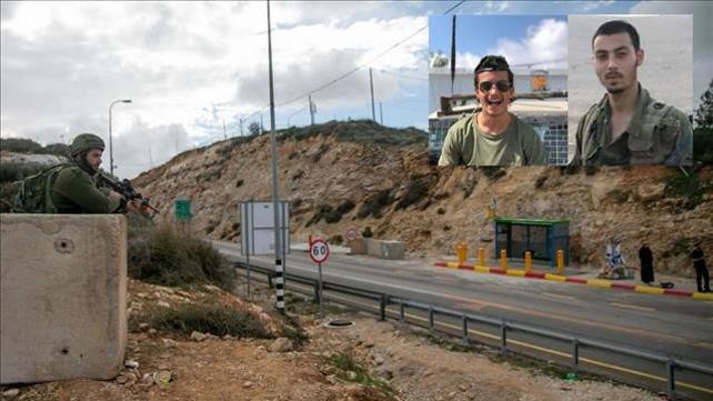 זירת הפיגוע בגבעת אסף בדצמבר 2018