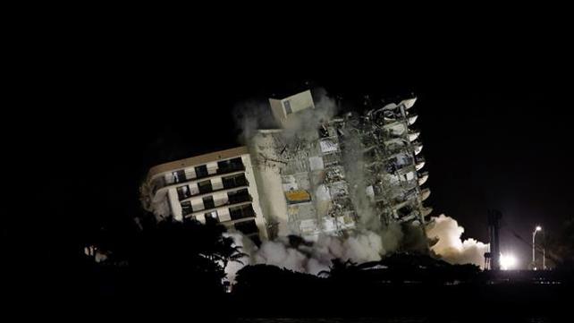 הרס הבניין במיאמי, 05.07.21