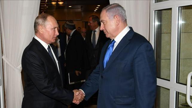 נתניהו ופוטין בסוצ'י, ספטמבר 2019