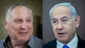 בנימין נתניהו ונתן אשל