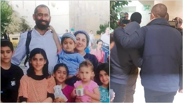 לורן אנקרי, הנהג שהורשע בהריגה בקלות דעת של בני משפחת עטר, בבית המשפט, 29 בינואר 2020