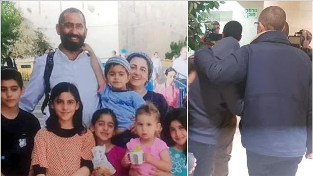 לורן אנקרי, הנהג שהורשע בהריגה בקלות דעת של בני משפחת עטר, בבית המשפט, 29 בינואר 2020