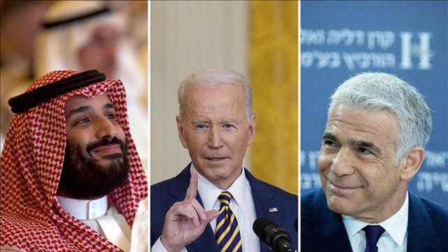 יורש העצר הסעודי, מוחמד בן סלמאן, סעודיה, ביידן, לפיד