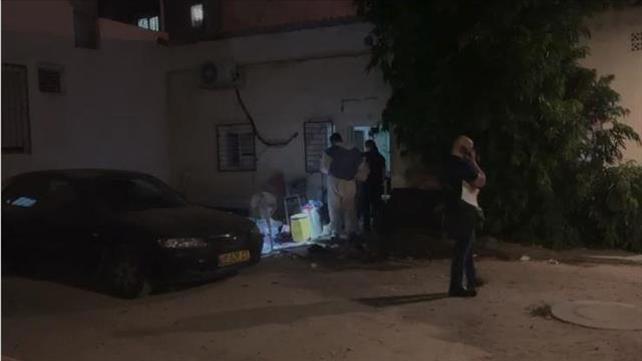 זירת הרצח בתל אביב
