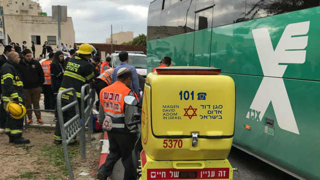 זירת התאונה בבית שמש