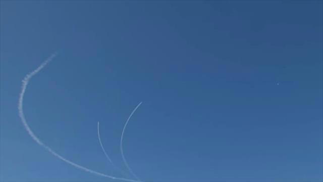 מטוסי קרב אמריקניים הפילו את הבלון הסיני