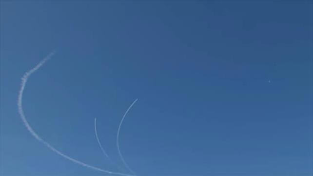 מטוסי קרב אמריקניים הפילו את הבלון הסיני