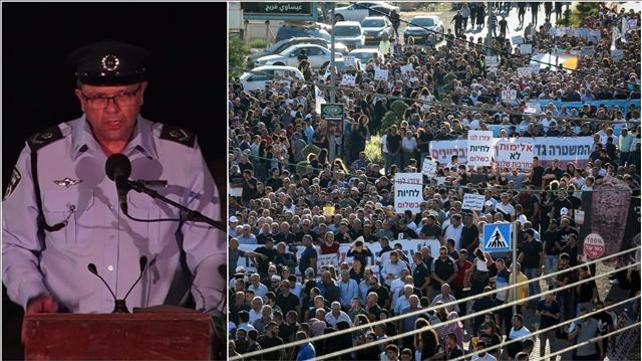 ממלא מקום מפכ"ל המשטרה ניצב מוטי כהן, ההפגנה במג'ד אל כרום, 03.10.19