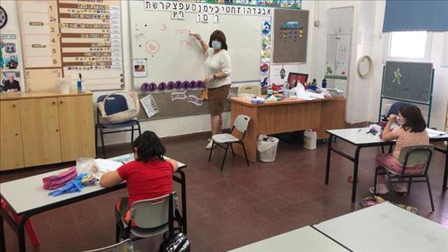בית ספר רימונים בבאר שבע חזר לפעילות, 21 באפריל 2020