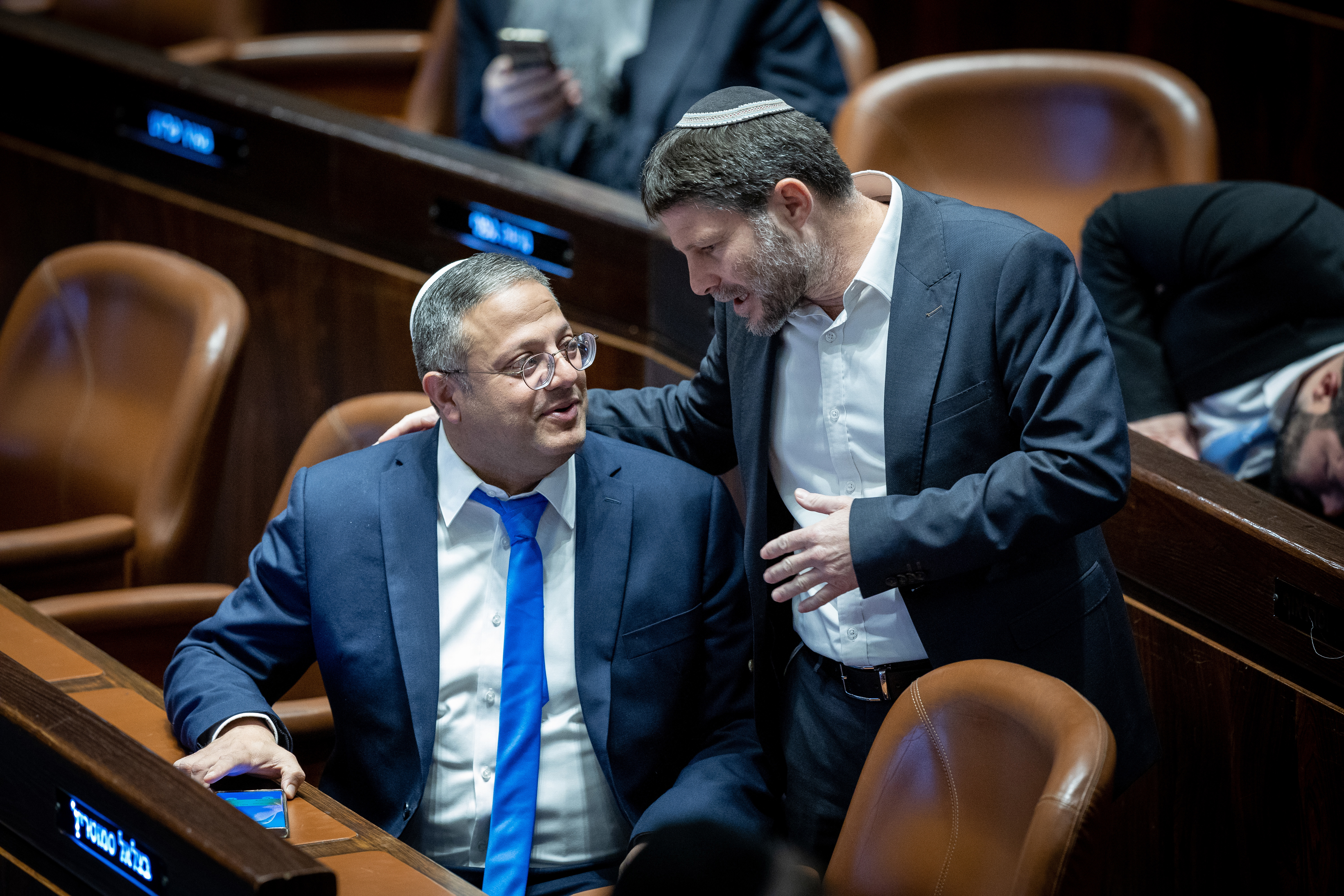 השרים בן גביר וסמוטריץ'