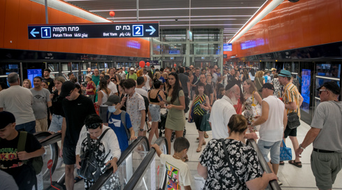 היערכות לפתיחה מחודשת של הרכבת הקלה בגוש דן כבר בתחילת השבוע הבא