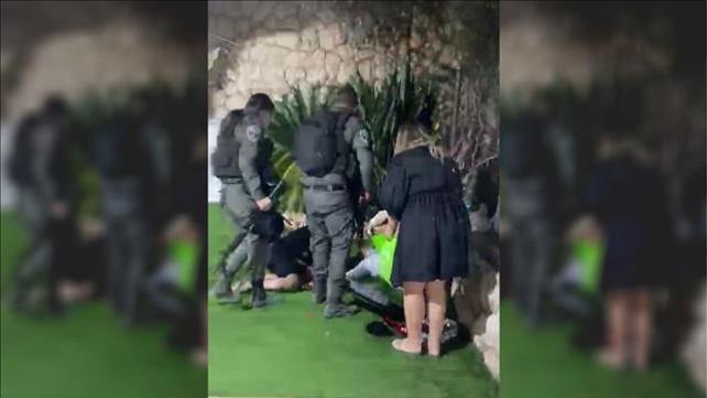 תיעוד מהעימות בחתונה בגבעת זאב 14.10.20