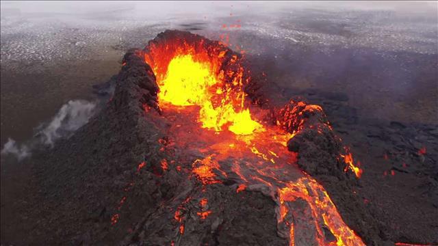 1,200°C מגמה לוהטת בסופת שלגים: הר הגעש יציל את איסלנד?