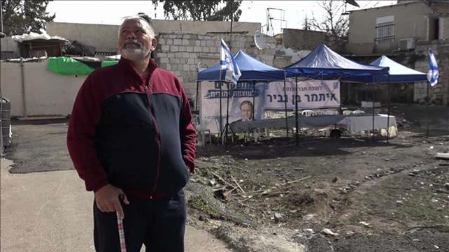 אורי לוי בדרכים שייח ג'ראח