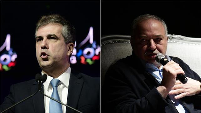 אביגדור ליברמן ואלי כהן