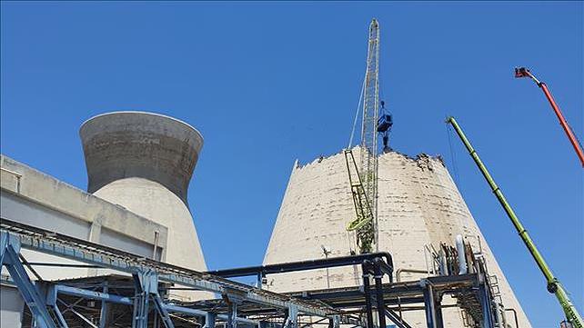 הריסות הלבנייה מפעלי הזיקוק בחיפה 27.06.21
