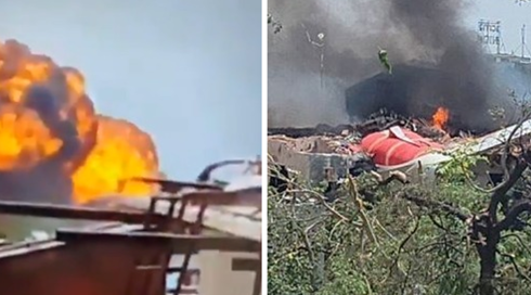 מטוס עם 242 נוסעים התרסק בדרכו מהודו ללונדון: "אותר ניצול אחד""