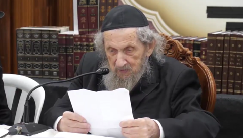 מנהיג הציבור החרדי-ליטאי הרב דוב לנדו