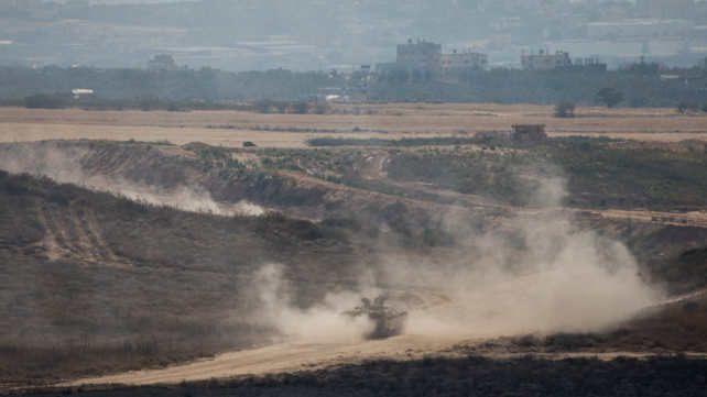 כוח צה"ל בגבול רצועת עזה