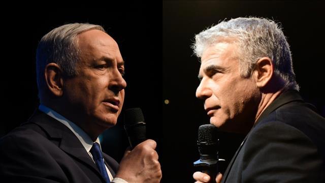יאיר לפיד, בנימין נתניהו