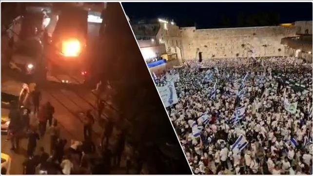 עימותים, כותל, עיסאוויה, ירושלים, יום ירושלים, 29.5.22
