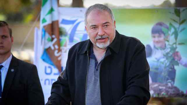 שר הביטחון אביגדור ליברמן