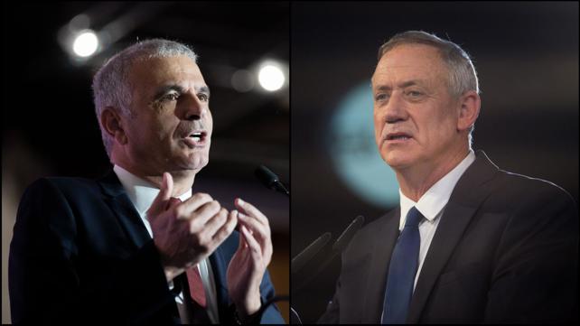 בני גנץ ומשה כחלון
