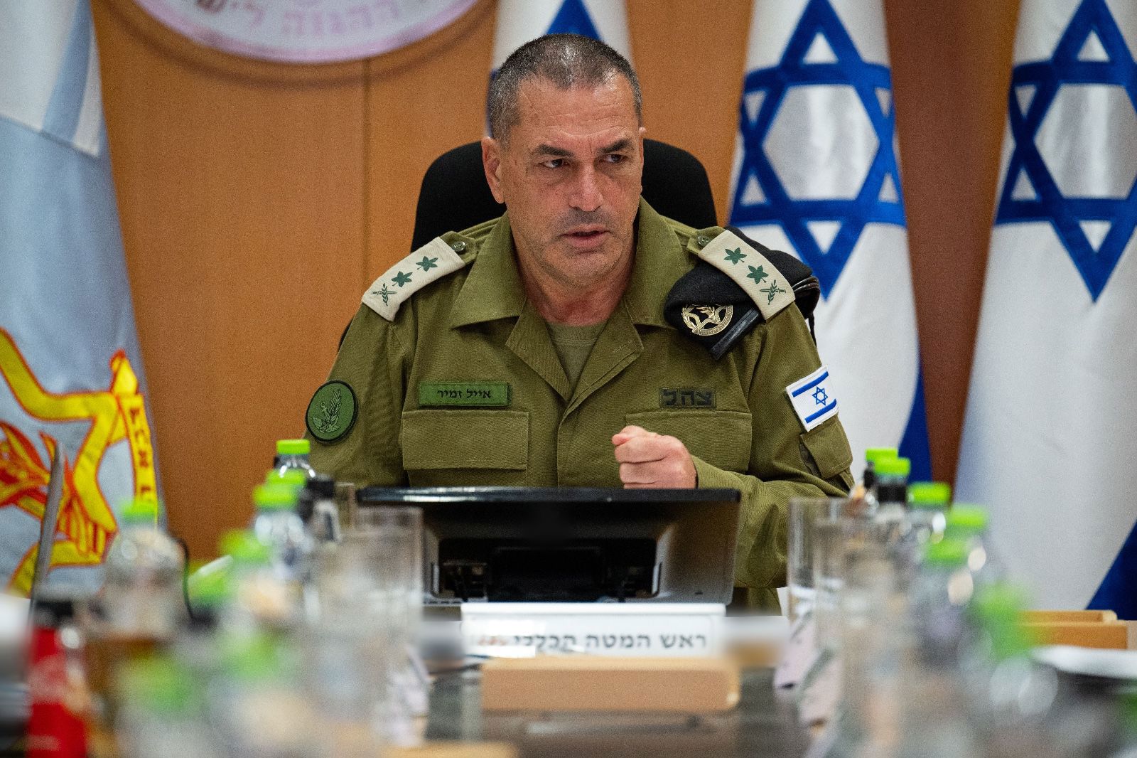 הרמטכ"ל אייל זמיר בהערכת מצב