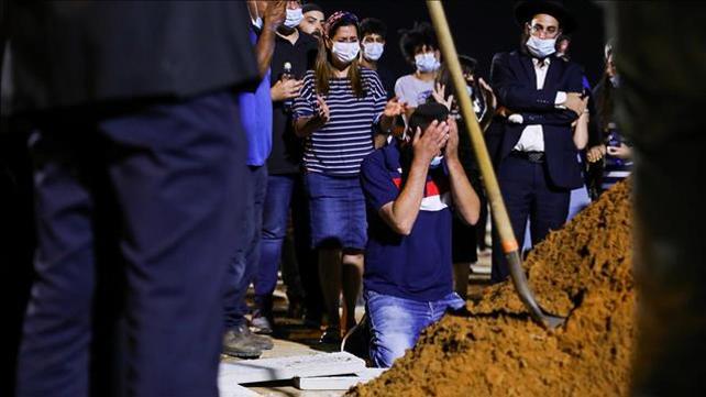 הלוויית הרב שי אוחיון שנרצח בפיגוע בפתח תקווה