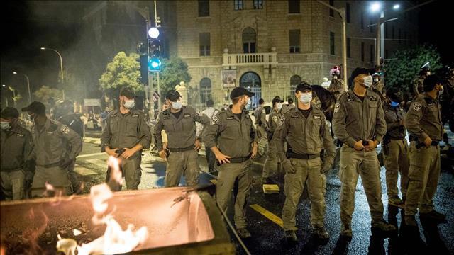 ההפגנה מול מעון ראש הממשלה 14.7.20