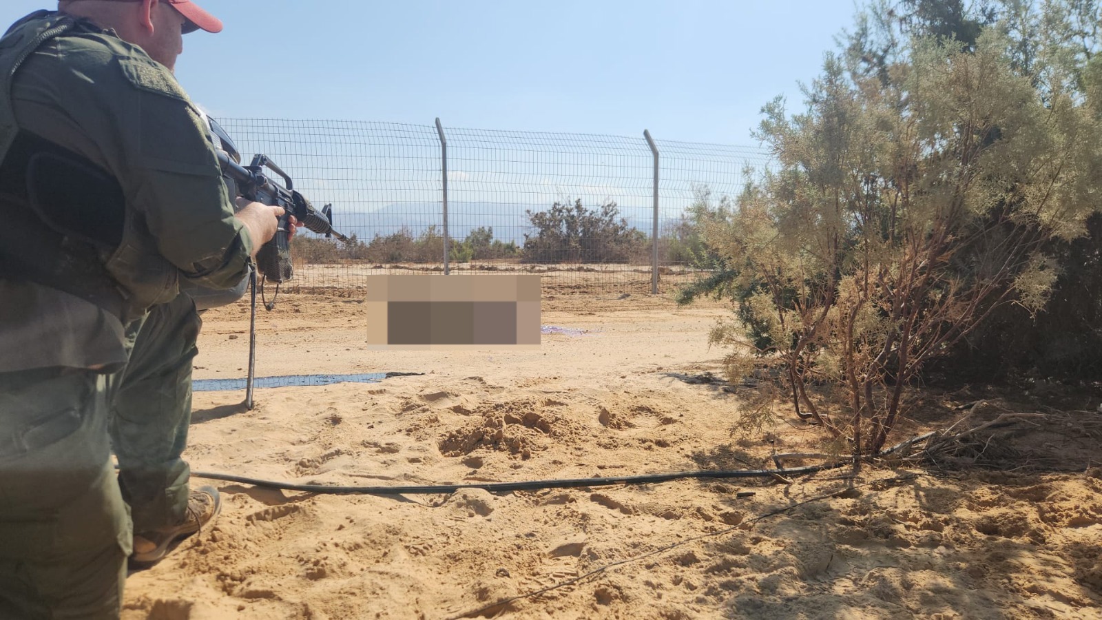 מחבל שחדר מירדן ונוטרל