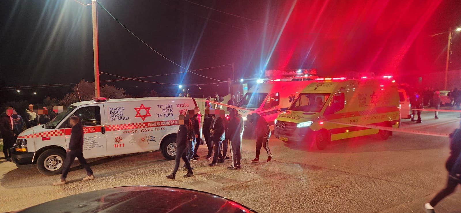 זירת רצח כפול בוואדי ערה, ינואר 2025