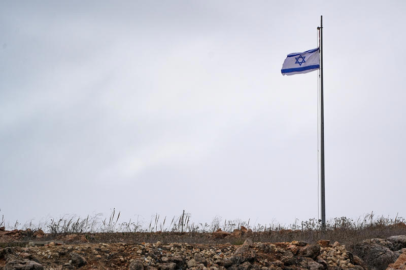 דגל ישראל בדרום לבנון