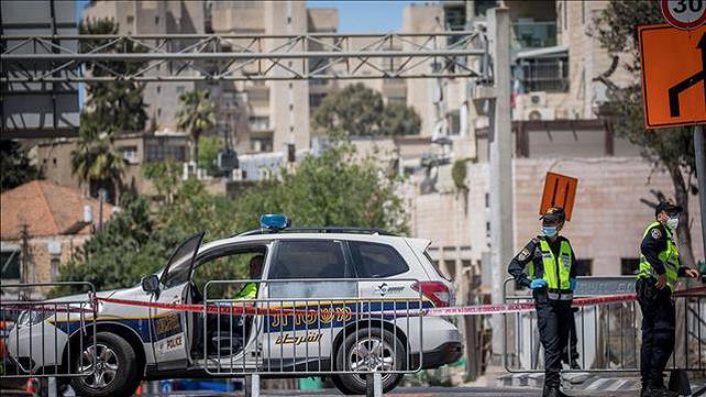 סגר בשכונת רוממה בירושלים 04.05.20