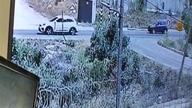 תיעוד פיגוע בחרמש שבו נרצח מאיר תמרי
