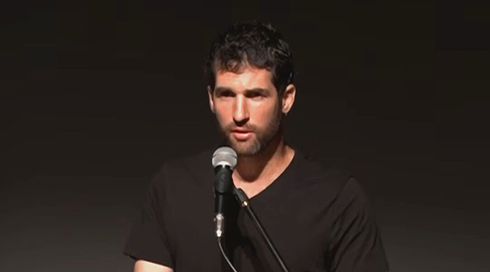 שורד השבי שגיא דקל חן במרכז פרס לשלום, 03.10.26