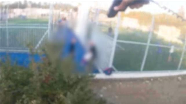 תיעוד ממצלמת השוטר שרדף אחרי המחבל בירושלים