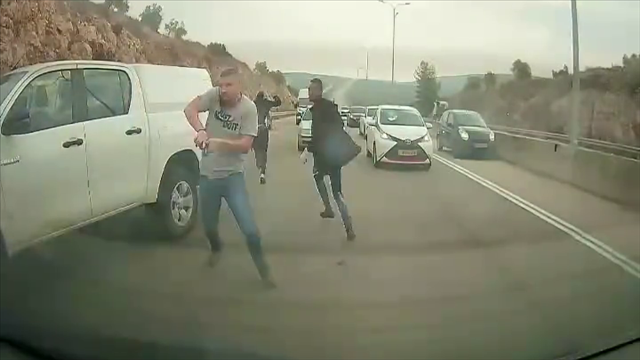פיגוע באריאל תיעוד