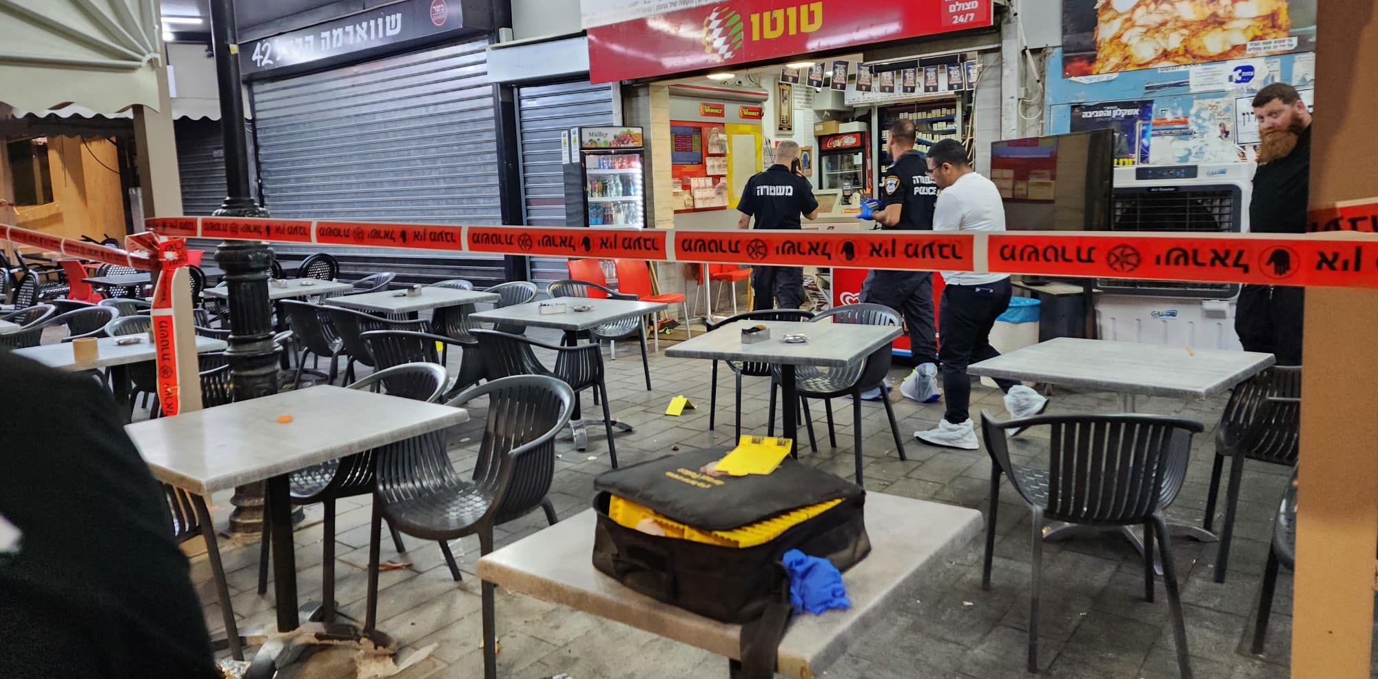 זירת החיסול באשקלון