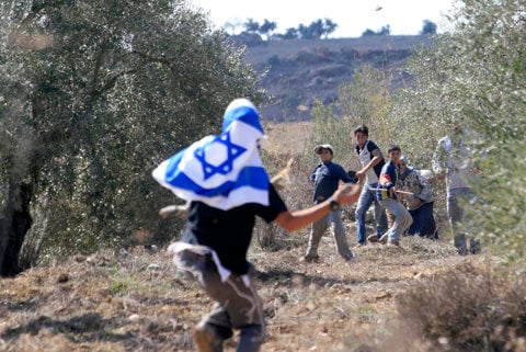 מתנחלים עימותים