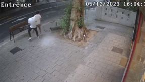 אנשים שניצלו מפגיעת רקטה בתל אביב 05.12.23