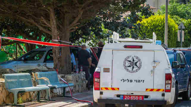זירת הרצח של אופירה חיים בתל מונד