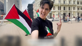 אבותיה המציאו את גז הרצח בשואה - והיא נמצאת במשט בדרך לעזה