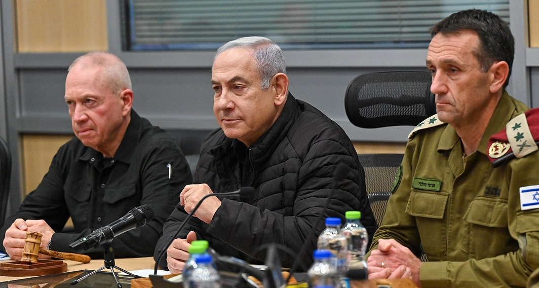 הרצי הלוי, בנימין נתניהו ויואב גלנט