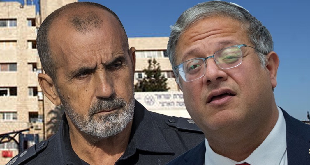 השר בן גביר, מפכ"ל המשטרה דני לוי