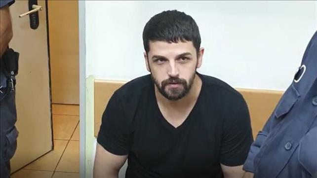 מקסים טל שחשוד ברצח אשתו מריה בדיון בביהמ"ש השלום בקריות, 14.11.19 