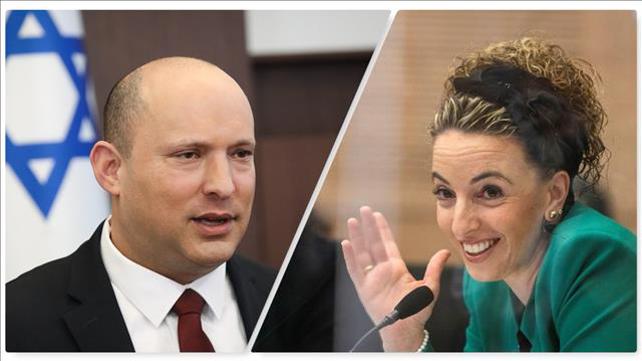 עידית סילמן ונפתלי בנט
