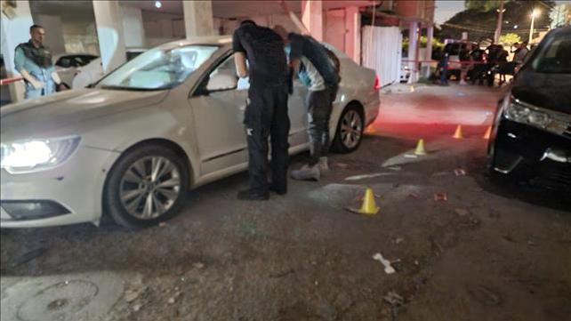 זירת אירוע הירי בלוד